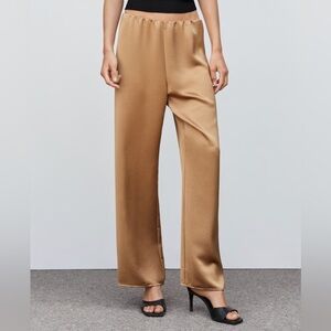 Mango Satin Pants